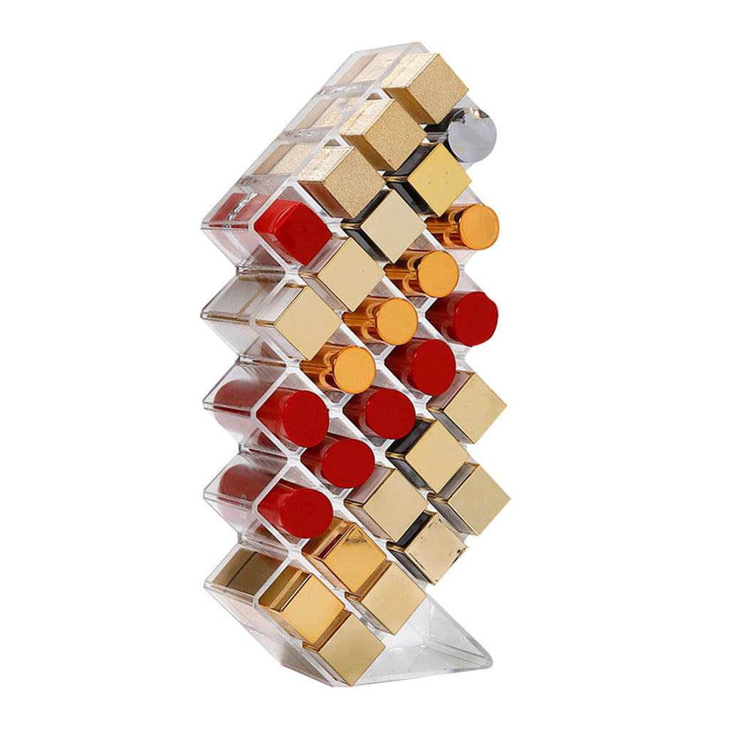 16 Grid Acrylic Multi-cell Transparent Lipstick Rack Storage Box