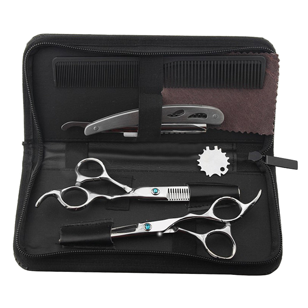 Home Barber Scissors Hairdressing Shears Hair Cutting Salon Razor Comb