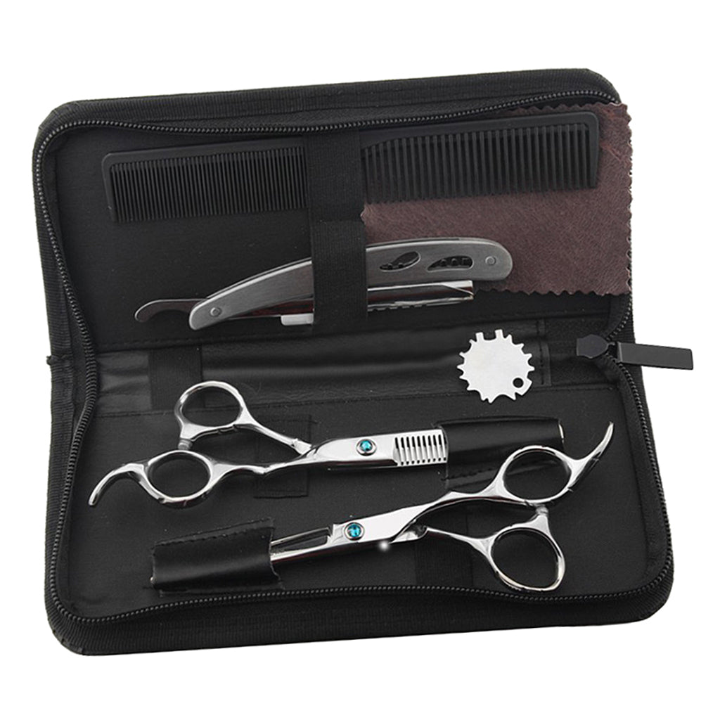 Home Barber Scissors Hairdressing Shears Hair Cutting Salon Razor Comb