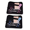 Hairdressing Scissors Thinning Hair Cutting Shears Comb Clamp Set +Case Blue