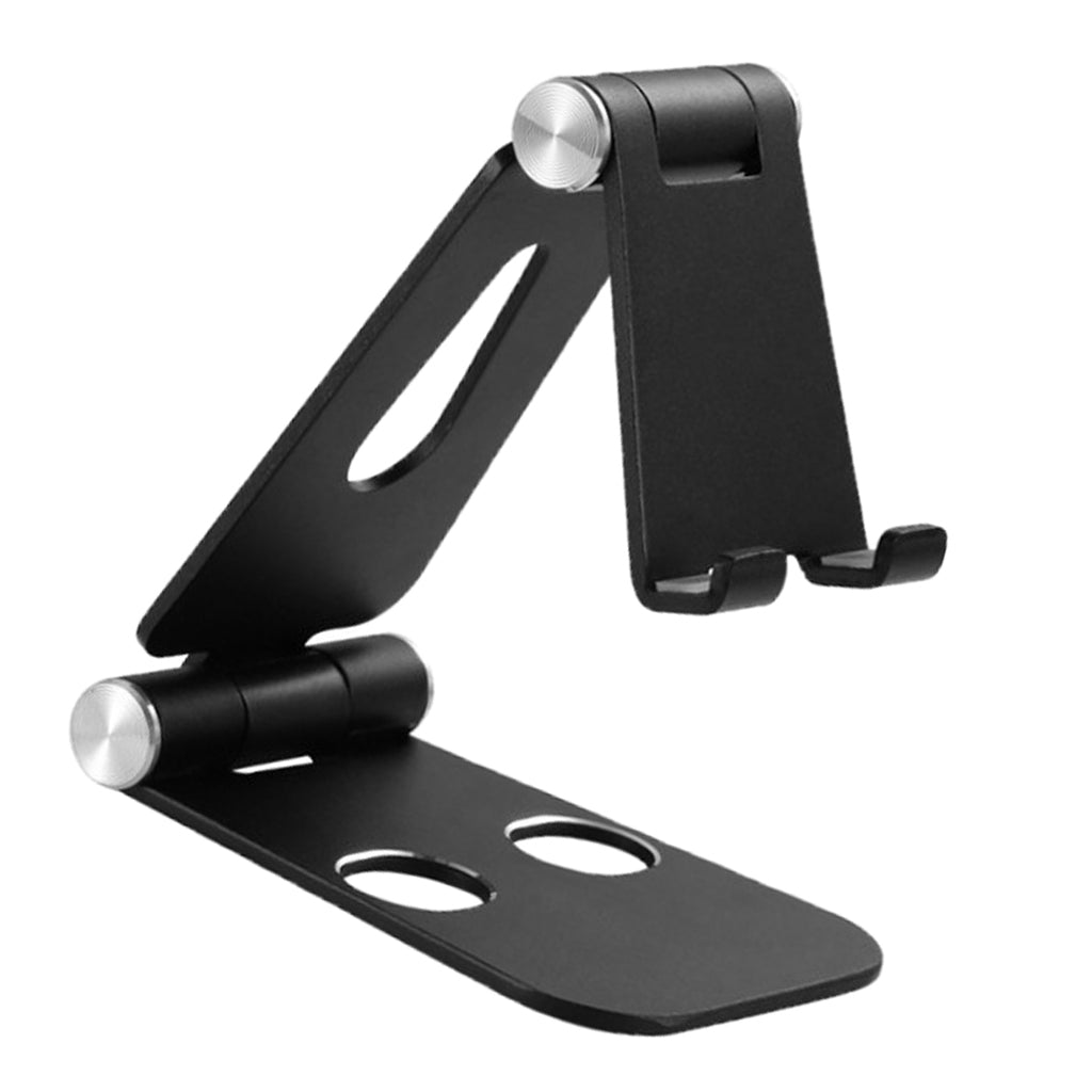 Foldable Multi-Angle Desk Phone Tablet Stand Bracket Holder Support Black