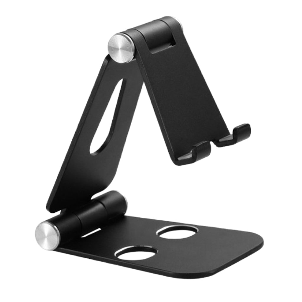 Foldable Multi-Angle Desk Phone Tablet Stand Bracket Holder Support Black