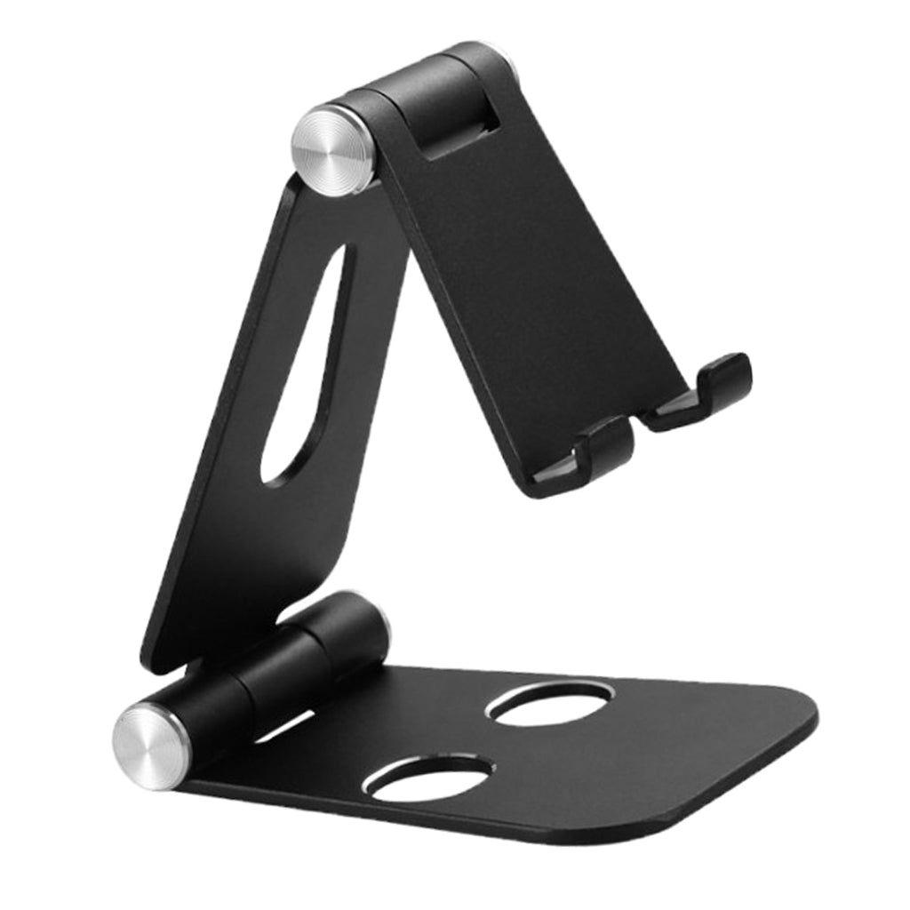 Foldable Multi-Angle Desk Phone Tablet Stand Bracket Holder Support Black