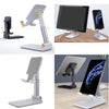 Universal Telescopic Folding Phone Tablet Stand Bracket White