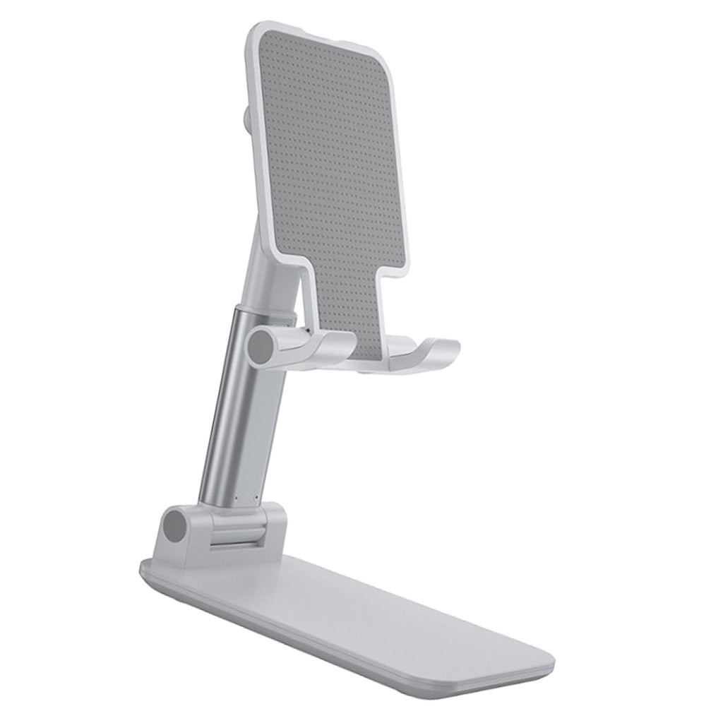 Universal Telescopic Folding Phone Tablet Stand Bracket White