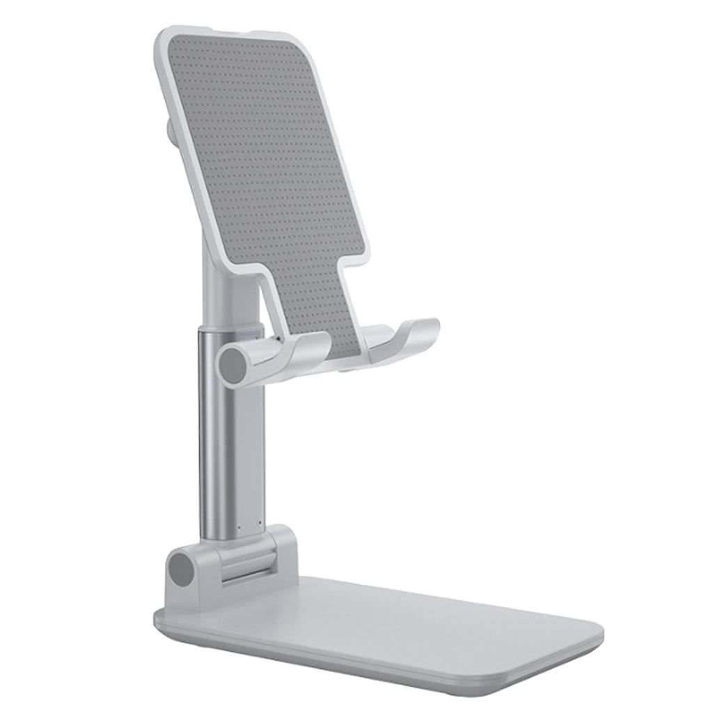 Universal Telescopic Folding Phone Tablet Stand Bracket White