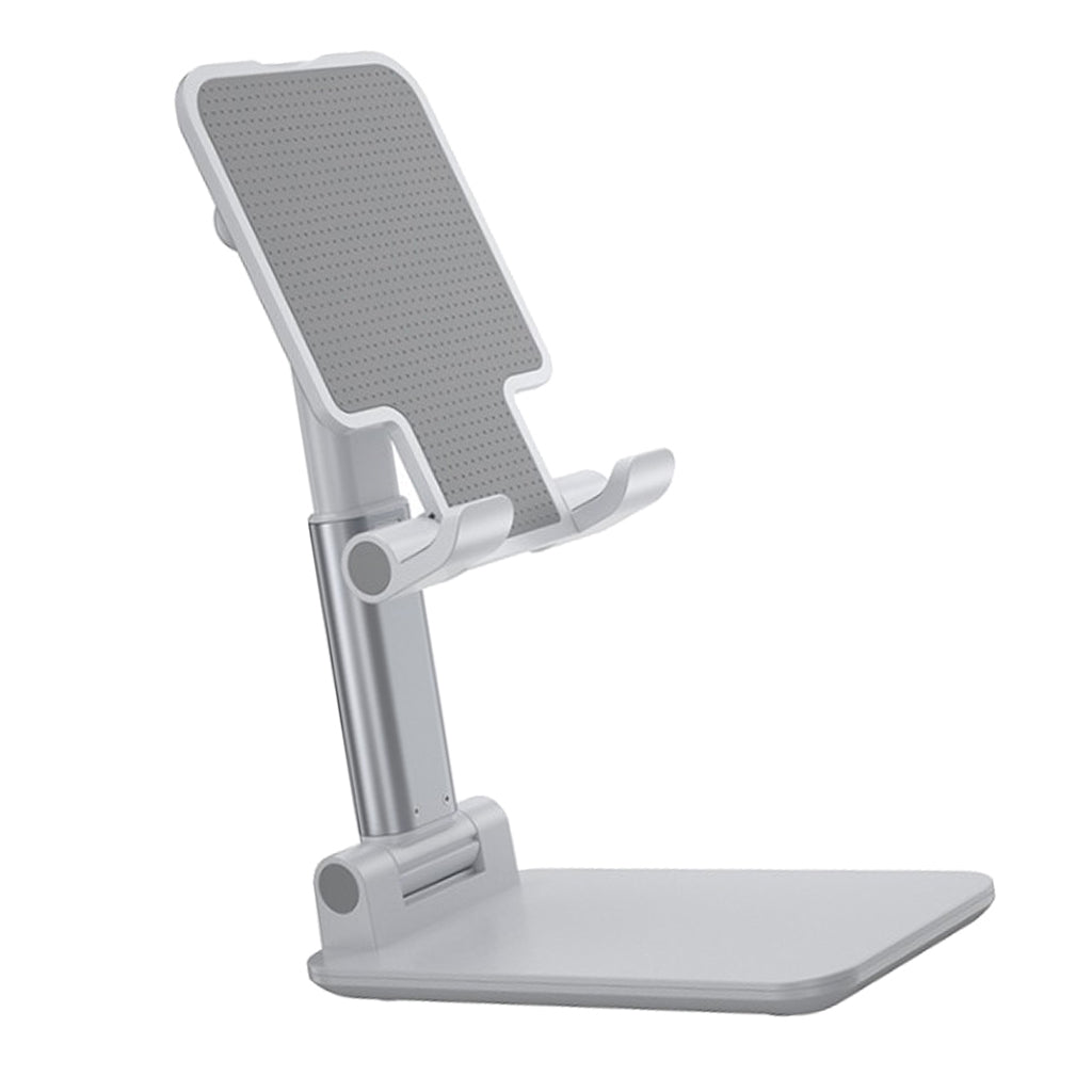 Universal Telescopic Folding Phone Tablet Stand Bracket White