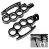 2x Flying Knuckle Foot Pegs Footpegs For Harley Sportster XL V-Rod FXDF X48