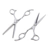 12Pcs Salon Hair Cutting Scissors Barber Shears Razor Set White Scissors