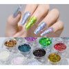 12 Colors Nail Art Glitter Dust Acrylic UV Gel Tips DIY Tools Style-01