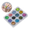 12 Colors Nail Art Glitter Dust Acrylic UV Gel Tips DIY Tools Style-01