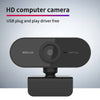 Smart Rotatable HD Webcam PC Desktop Laptop Plug & Play Web Camera Cam