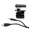 Rotatable Web Camera Cam Digital Webcam Camera with Microphone For PC Laptop