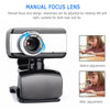 Rotatable Web Camera Cam Digital Webcam Camera with Microphone For PC Laptop