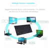 Mini Wireless Keyboard Mouse Set Waterproof 2.4G for Mac PC Laptop Black