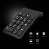 2.4G Numeric Keypad Wireless Keypad Extensions with Mouse for Laptop Desktop Black