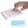 2.4G Numeric Keypad Wireless Keypad Extensions with Mouse for Laptop Desktop White