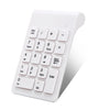 2.4G Numeric Keypad Wireless Keypad Extensions with Mouse for Laptop Desktop White