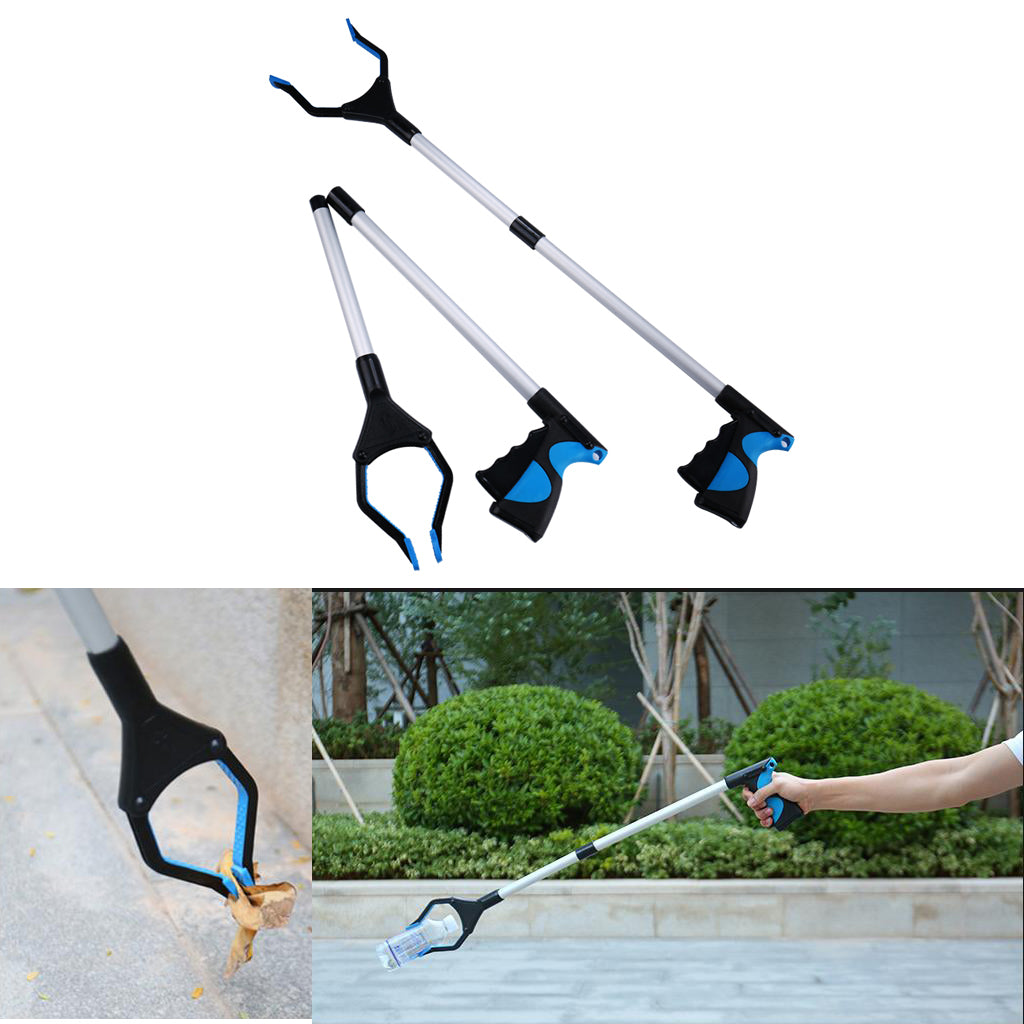 2pcs Garbage Litter Pickers Trash Pick Up Grabber Tool Reachers for Disabled