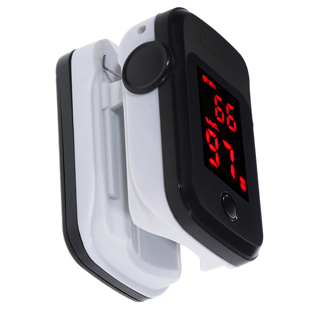 Fingertip Pulse Oximeter Blood Oxygen Sensor SpO2 Monitor Heart Rate