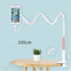 Clamp Lazy Mount Mobile Cell Phone Stands Multi-Functional 100cm Pink