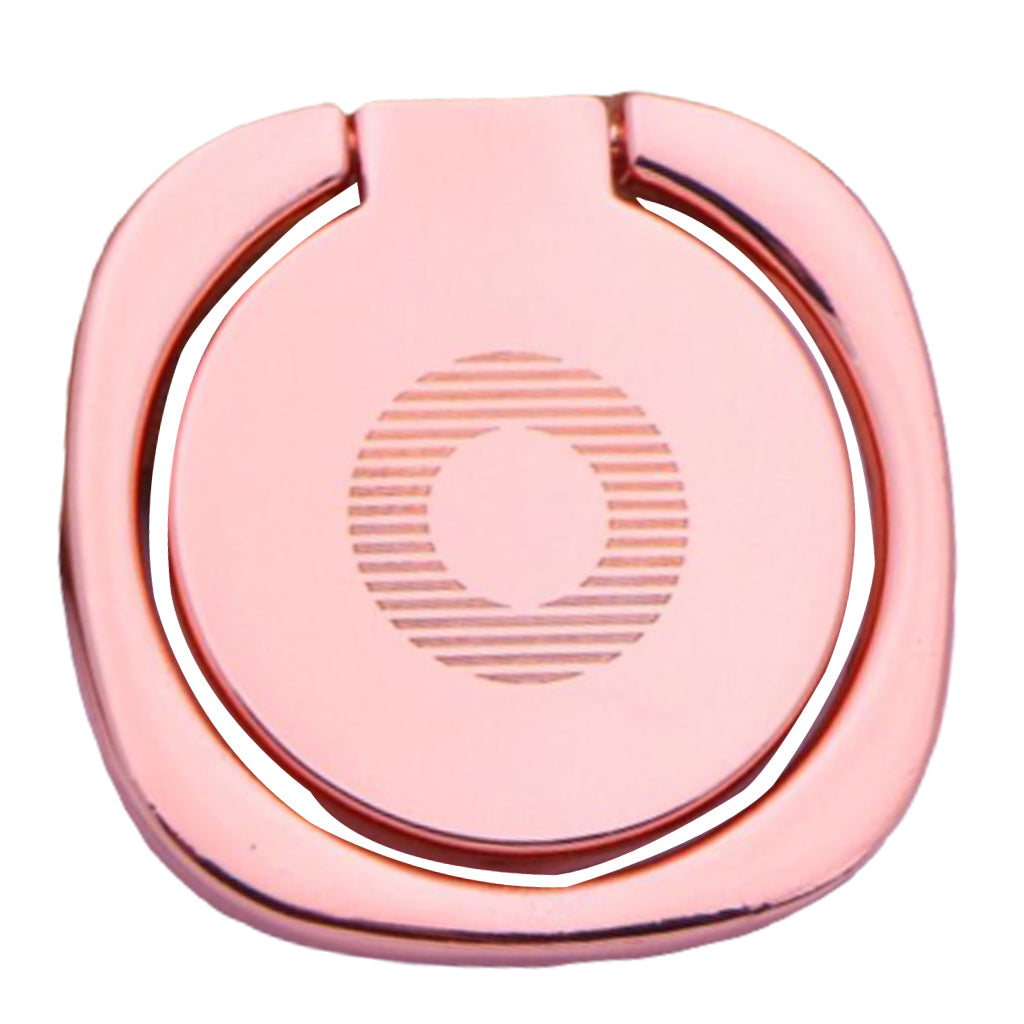 Phone Stability Holder Back Stand Collapsible Hand Grip Knob Loop Pink