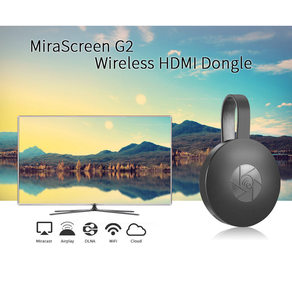 G2 Wireless 4K WiFi Display Dongle TV Receiver Adapter Miracast Airplay DLNA