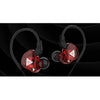 QKZ AK6 In Ear 3.5mm Sport Earphones with Mic  Red