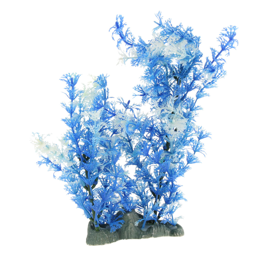 Plastic Plant Decoration for Aquarium Fish Tank Reptile Terrarium QL10