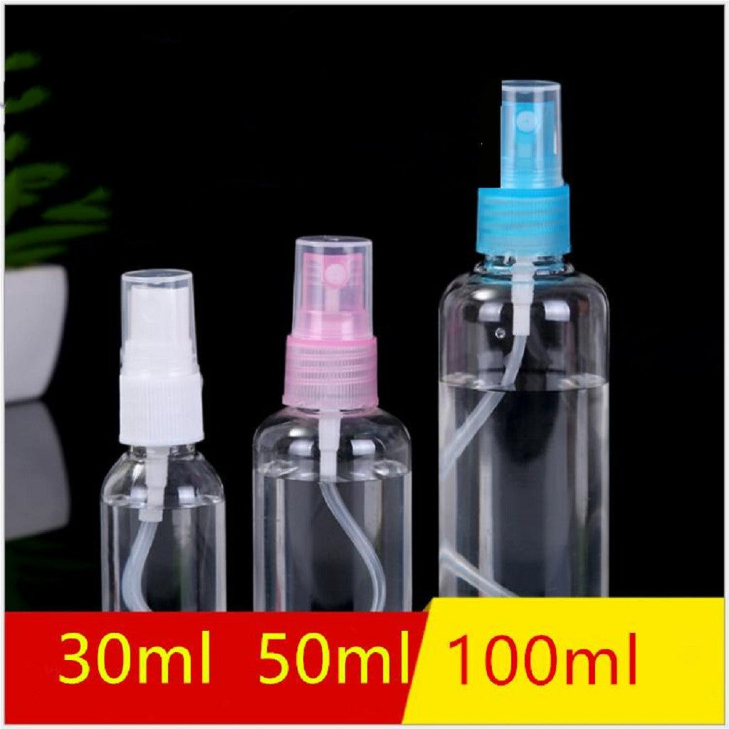 1-50Pcs Transparent Perfume Atomizer Empty Spray Bottle Reuse 100ml 50pc