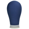 Wigs Making Canvas Mannequin Hat Display Manikin w/ Mount Hole 21'' Blue