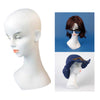 20'' Fiberglass Female Wig Mannequin Hat Hairband Glasses Display Head White