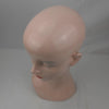 20'' Fiberglass Female Wig Mannequin Hat Hairband Glasses Display Head Skin