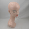 20'' Fiberglass Female Wig Mannequin Hat Hairband Glasses Display Head Skin