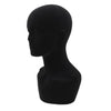 Load image into Gallery viewer, Male Foam Mannequin Head Hat Cap Wig Display Stand Manikin Model 21&#39;&#39; Black