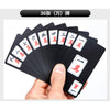 Chinese Mahjong Play Card Game Pokers Set Accessories Use with 2 Dice Black