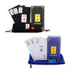 Chinese Mahjong Play Card Game Pokers Set Accessories Use with 2 Dice Black