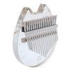 Portable 17 Key Crystal Kalimba Mbira Thumb Piano for Music Lover Cat