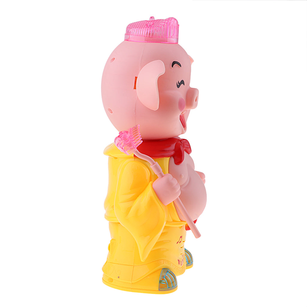 Electric Singing Pigsy Pig Doll Funny Pet for Kids Children Toy Gift Yellow