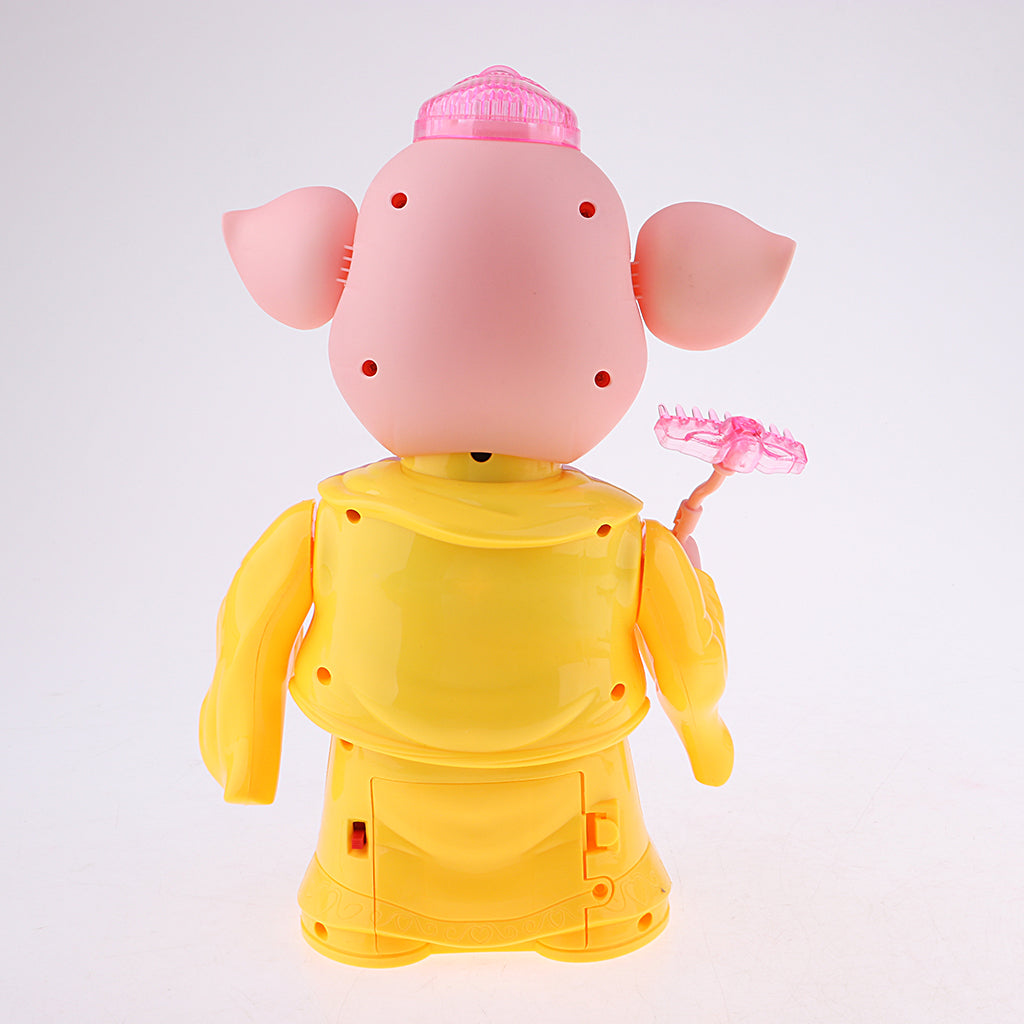 Electric Singing Pigsy Pig Doll Funny Pet for Kids Children Toy Gift Yellow