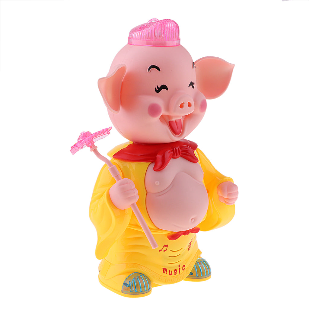 Electric Singing Pigsy Pig Doll Funny Pet for Kids Children Toy Gift Yellow