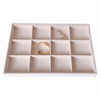 Velvet Stackable Jewelry Display Box Tray Case for Jewellery  C