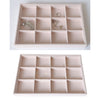 Velvet Stackable Jewelry Display Box Tray Case for Jewellery  C