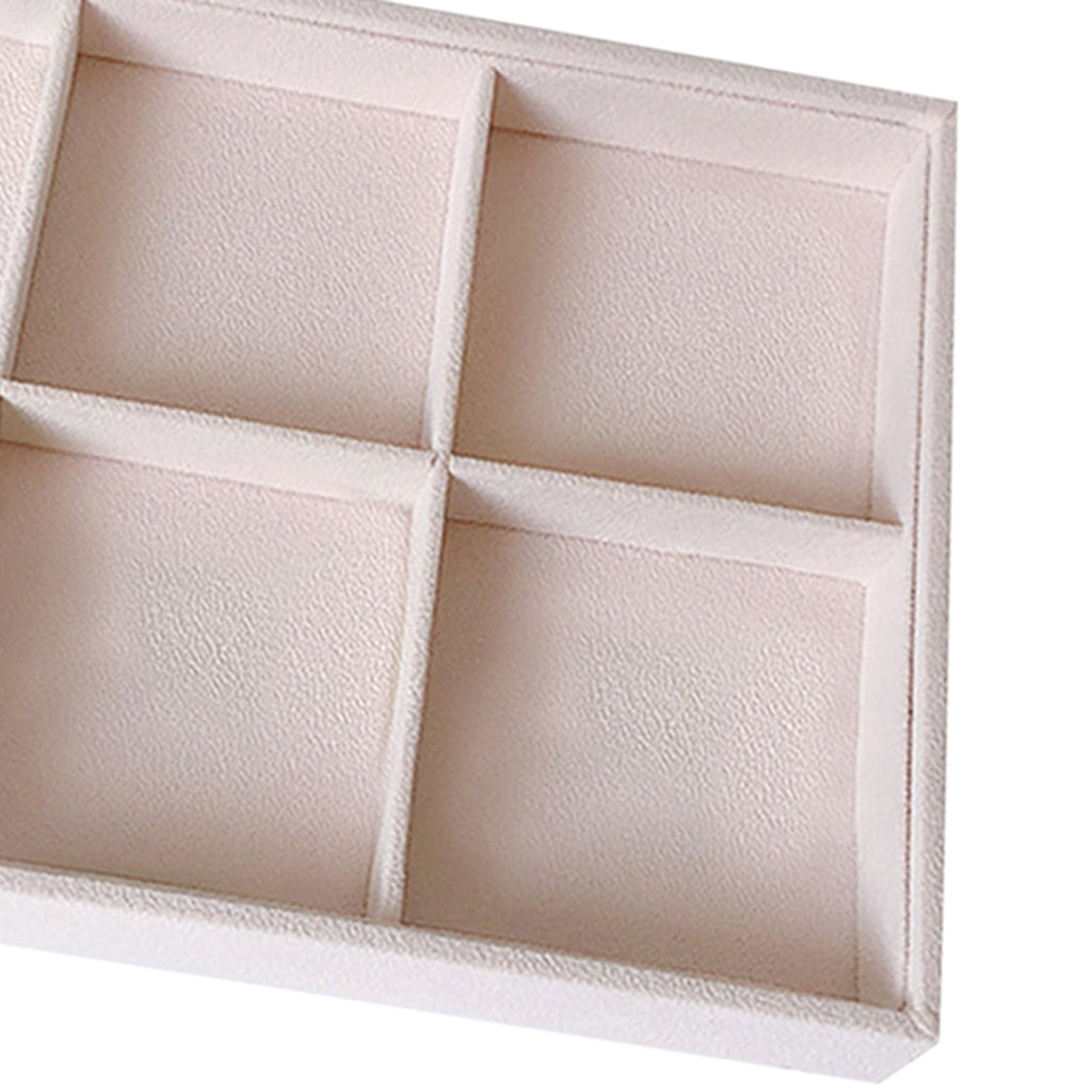 Velvet Stackable Jewelry Display Box Tray Case for Jewellery  B