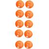 5 Pairs Replacement Earplugs and Earcaps for Apple Bluetooth Headset Orange