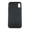 Luxury Shockproof Soft Cloth Back Cover Case For iPhone XS Black