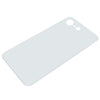 For Apple iPhone 8 Battery Back Cover Rear Glass - With Adhesive white