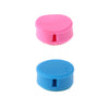 2pieces Earphone Headphone Cable Winder Organizer Cord Wrap Blue and pink