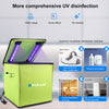 Folding UV Sterilizer Cabinet Box Bag Cleaner Sanitizer for Tableware Phone