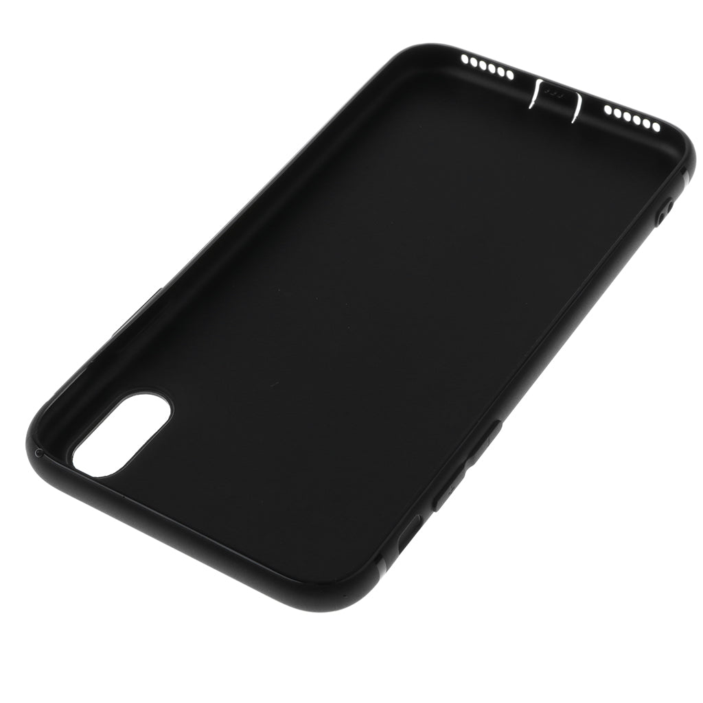 Ultra Thin Slim TPU Soft Back Protective Case Cover Apple iPhone X Black